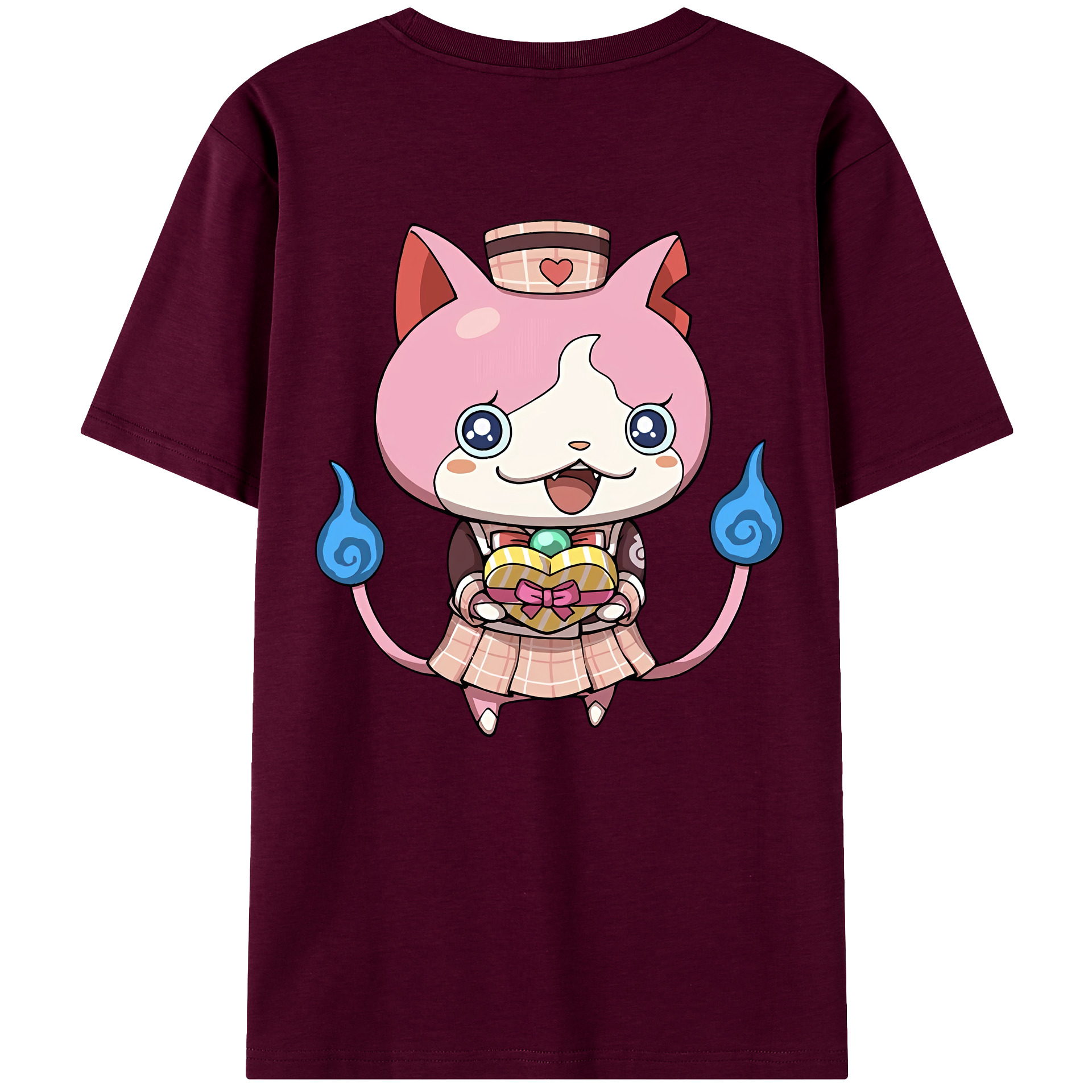 （画像用） 妖怪ウォッチ Yo-kai Watch レディース半袖Tシャツ(バックプリント)